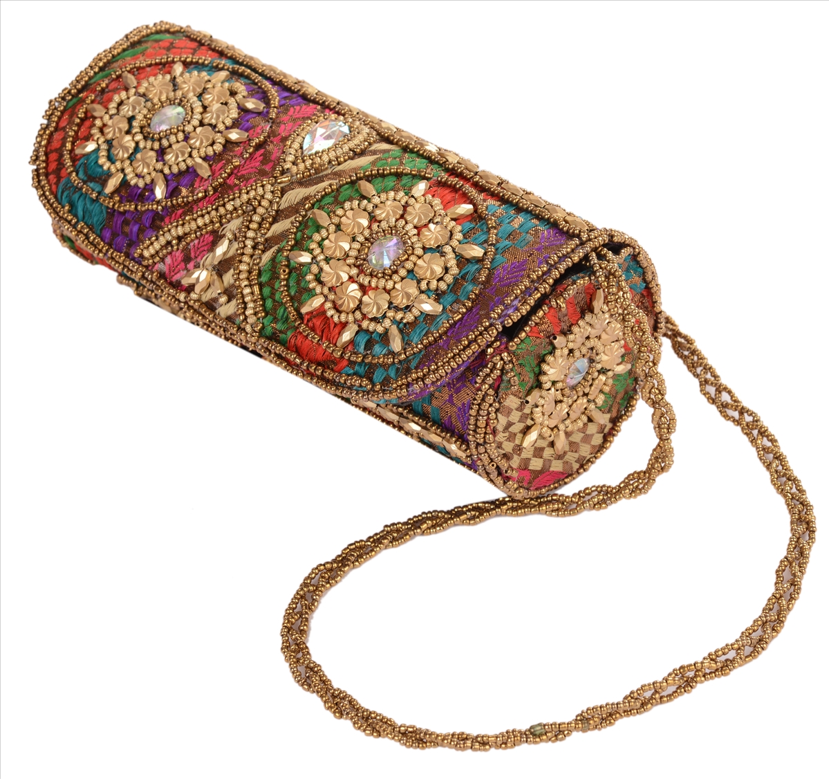 Antique Vintage Style Indian Handbag Hand Beaded Clutch Purse | eBay